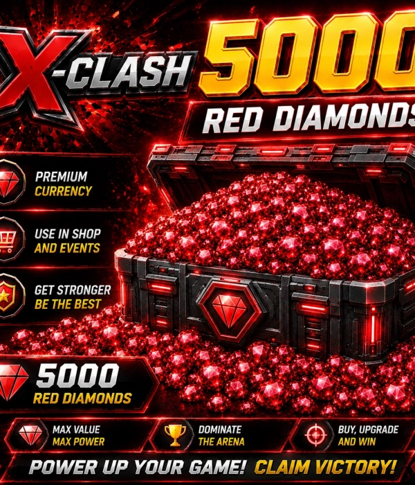X-Clash 5000 Red Diamonds