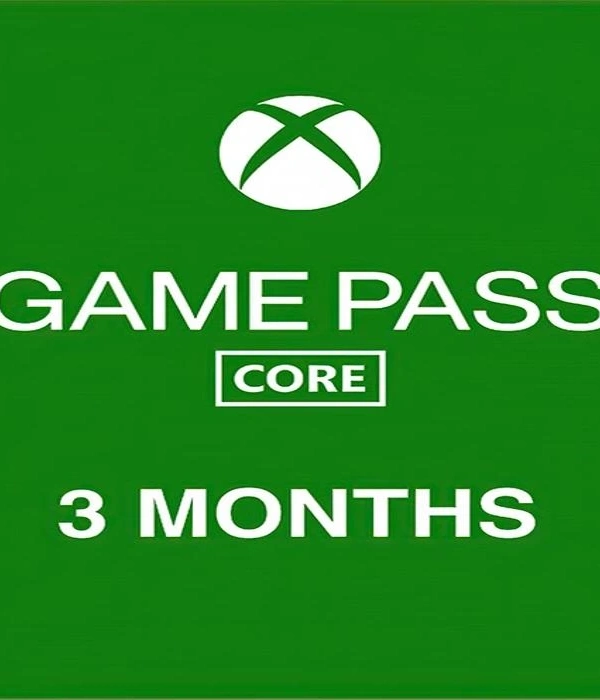 Membresía de Xbox Game Pass Core de 3 Meses
