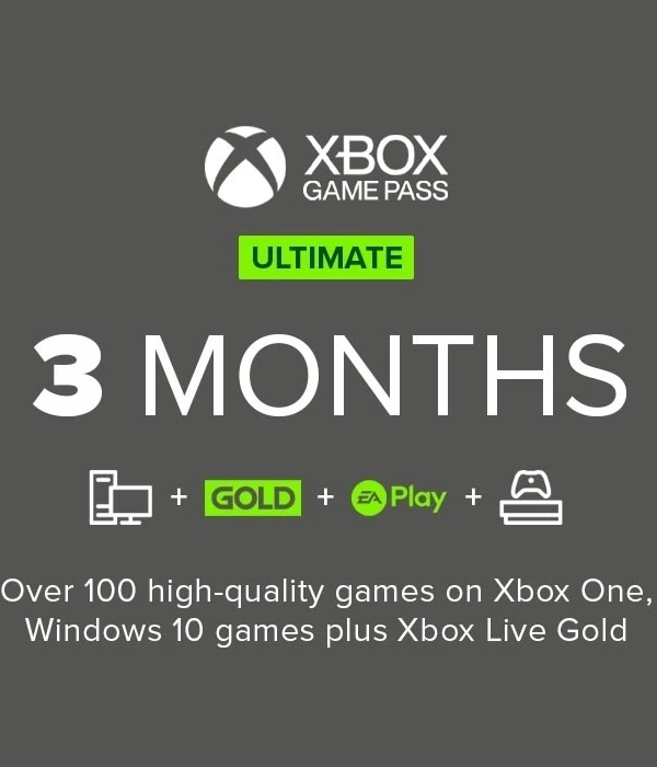 Xbox Game Pass Ultimate 3 Mes USA