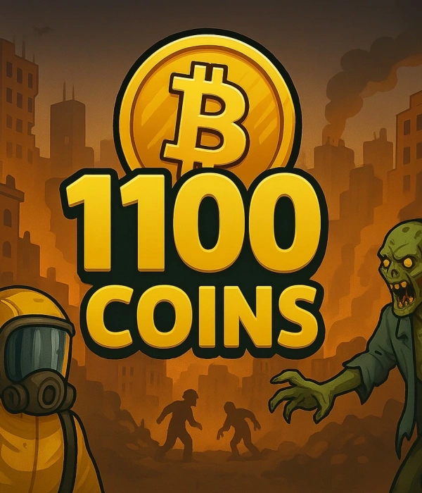 Zero City 1100 Cryptocoins