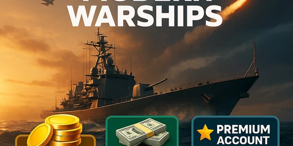 Modern Warships Rehberi: Oyun Hakkında Her Şey ve En Uygun Gold, Dolar ve Premium Hesap Paketleri