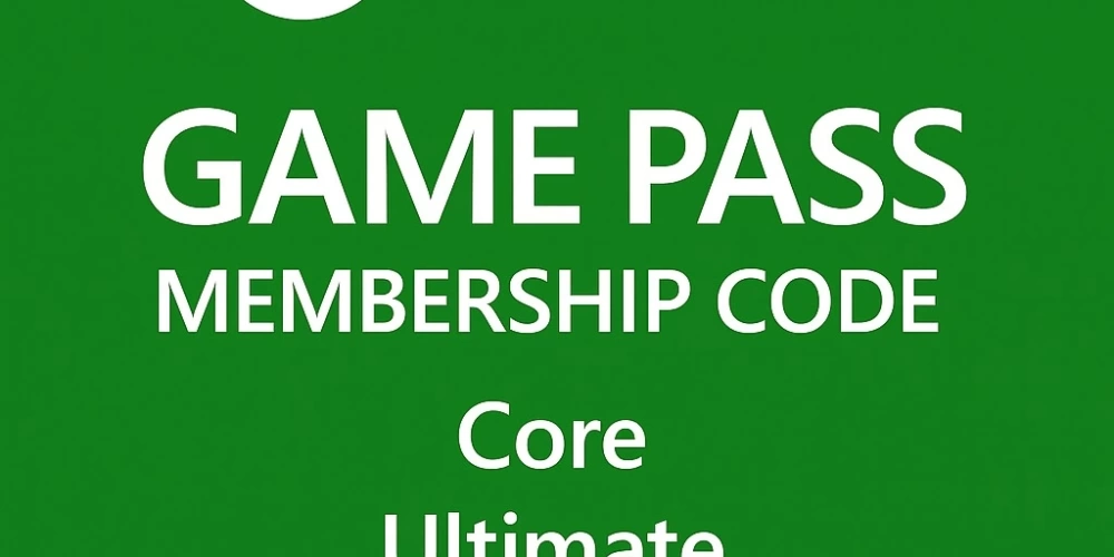 Xbox Dijital Ürünler – Game Pass, Bakiye, Oyun Paraları ve Daha Fazlası!