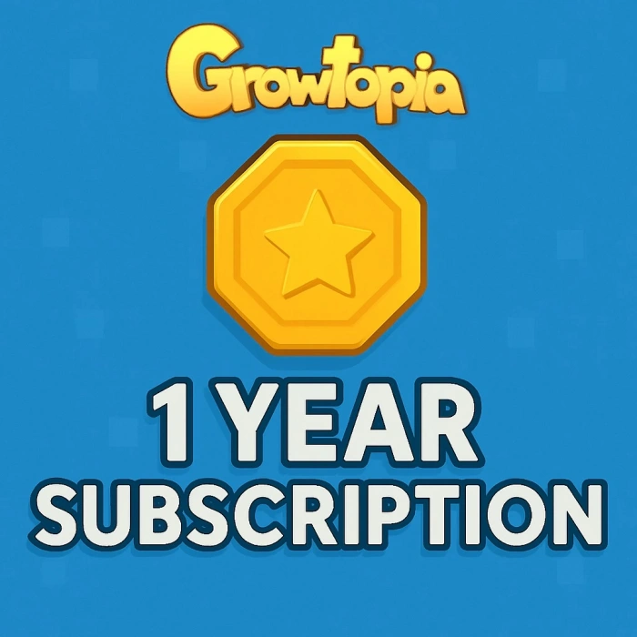 Growtopia 1 Year Subscription Token