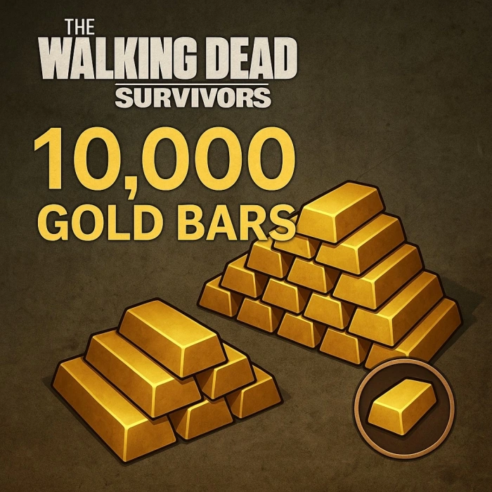 The Walking Dead: Survivors 10000 Gold Bar