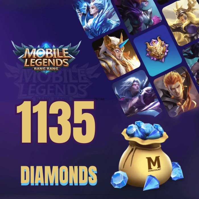 1135 Алмазов MLBB (Бразилия)