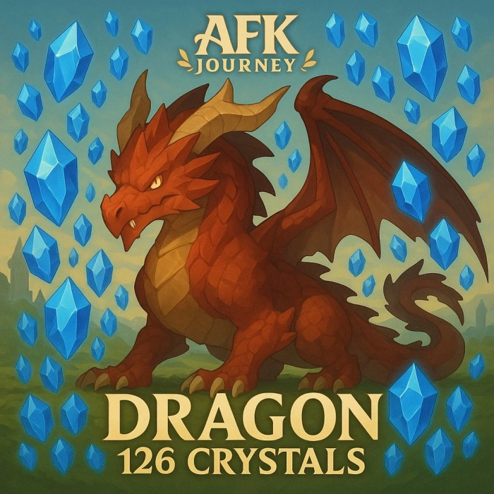 126 Cristales de Dragón