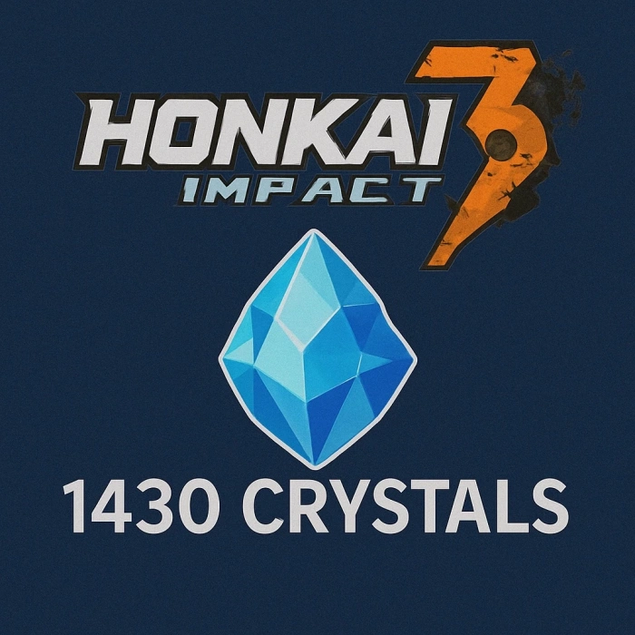 1.430 Cristales Honkai Impacto 3