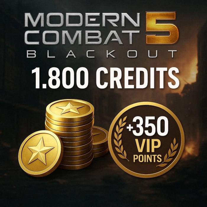 1,800 Créditos + 350 Puntos VIP