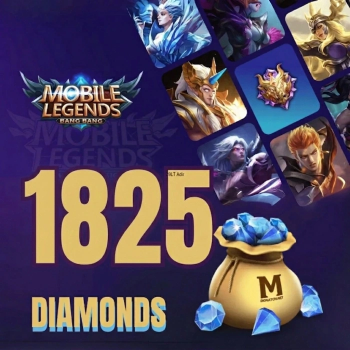1825 Diamantes MLBB (Brasil)