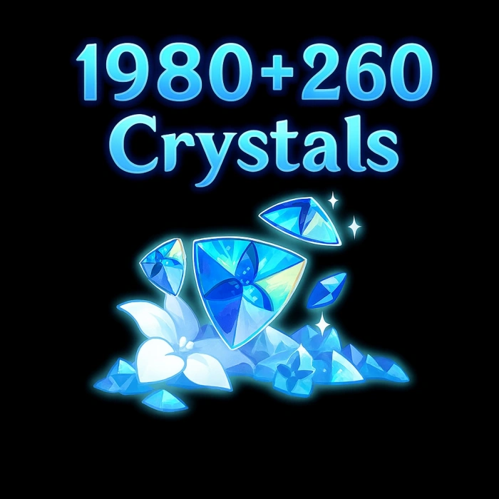Genshin Impact 2240 Genesis Crystal