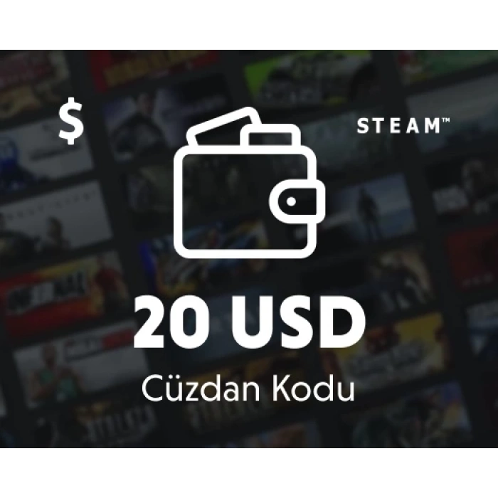 Código de billetera Steam de 20 USD