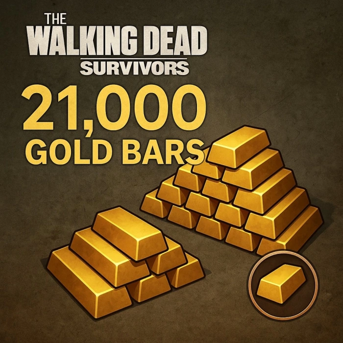 The Walking Dead: Survivors 21000 Gold Bar