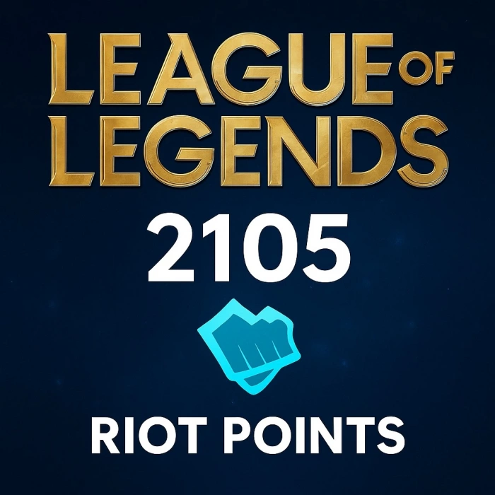 2105 League Of Legends Riot Points