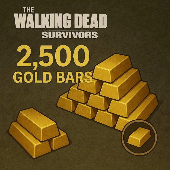 The Walking Dead: Survivors 2500 Gold Bar