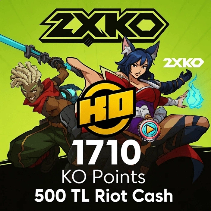 2XKO - KO Points 500 TL Riot Cash