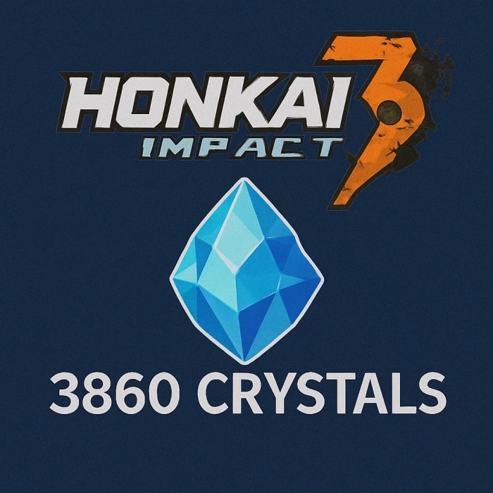 3.860 Cristales Honkai Impact 3