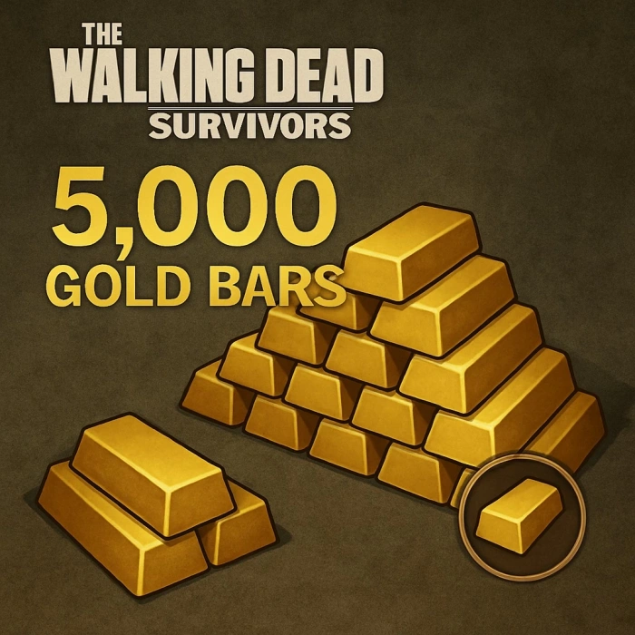 The Walking Dead: Survivors 5000 Gold Bar
