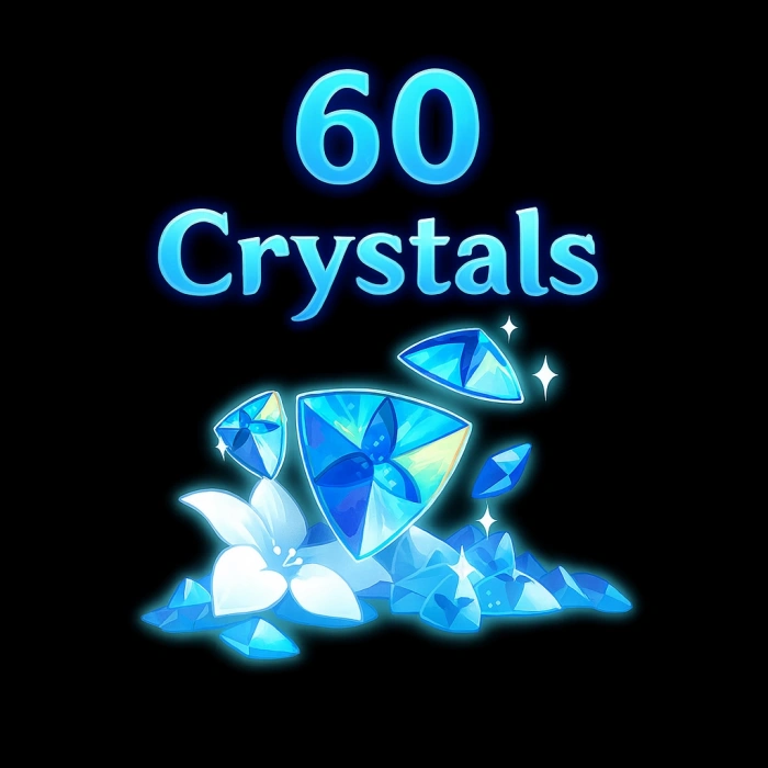 Genshin Impact 60 Genesis Crystals