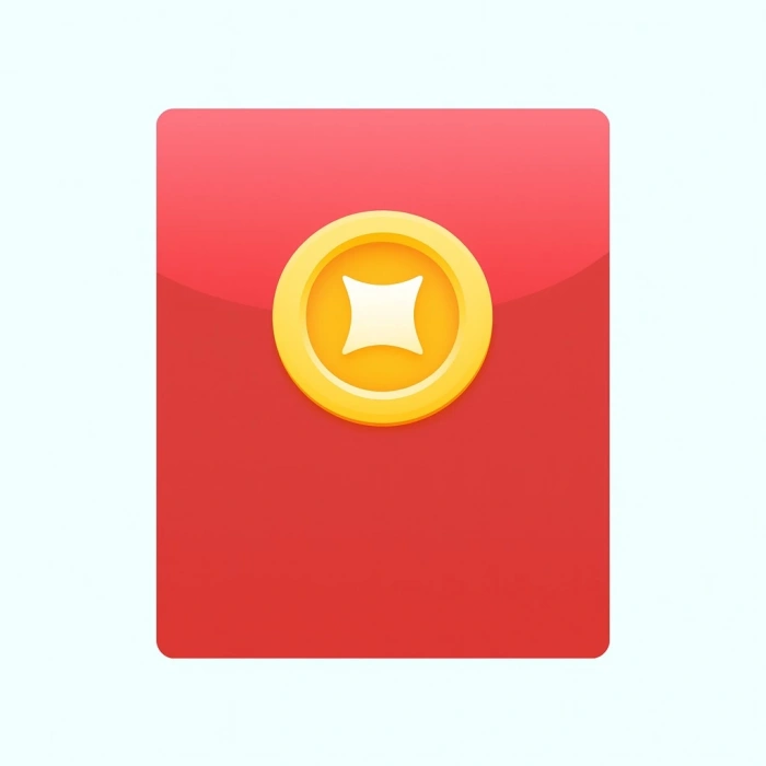 600 Altınlık Kırmızı Zarf