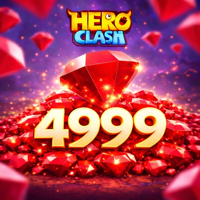 Hero Clash 4999 Kırmızı Elmas
