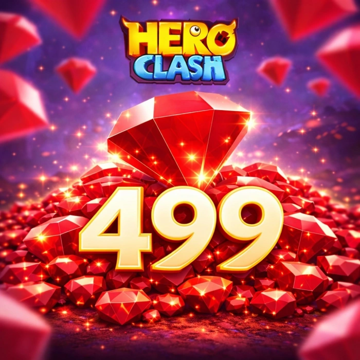 HERO CLASH 499 Kırmızı Elmas