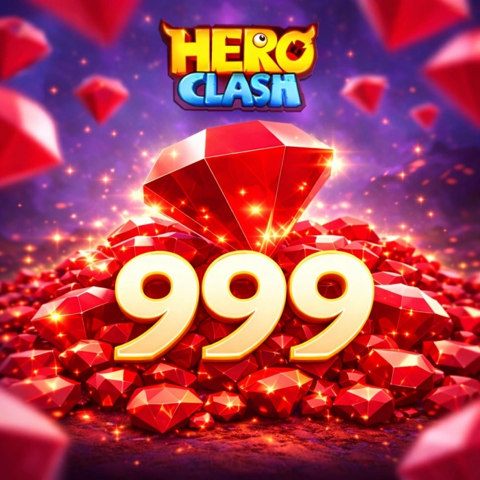 HERO CLASH 999 Kırmızı Elmas