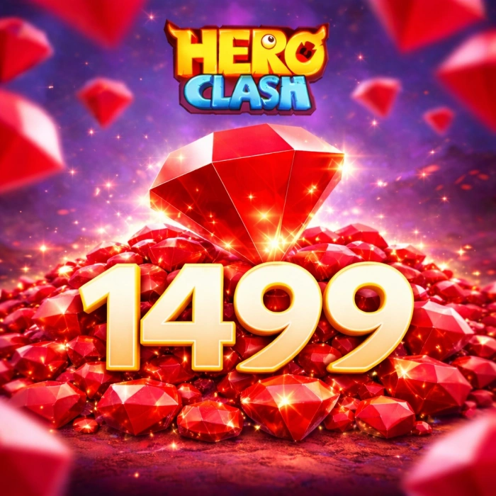 Hero Clash 1499 Kırmızı Elmas