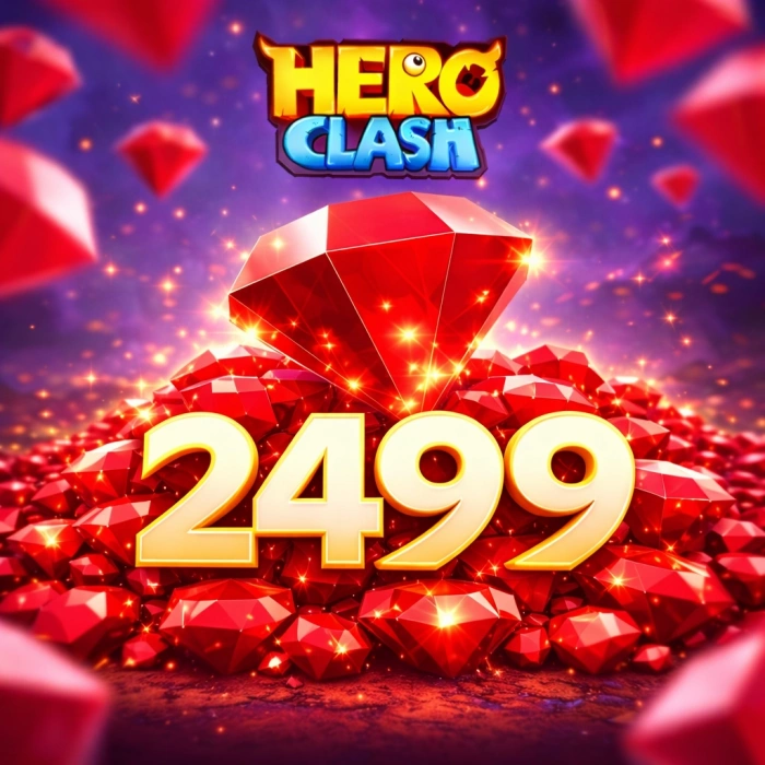 Hero Clash 2499 Kırmızı Elmas