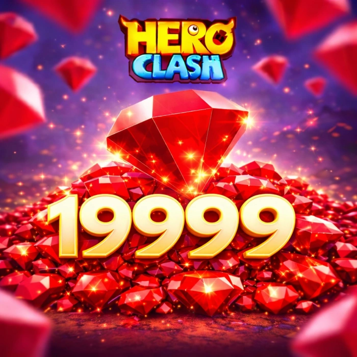 Hero Clash 19999 Kırmızı Elmas