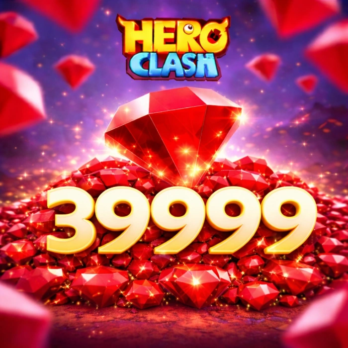 Hero Clash 39999 Red Diamonds
