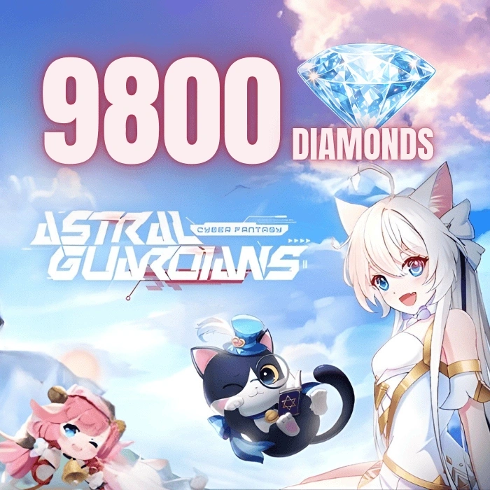 Astral Guardians: Cyber Fantasy 9800 Elmas