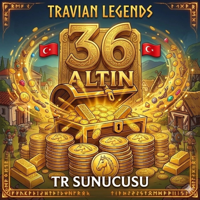 Travian Legends 36 Altın TR