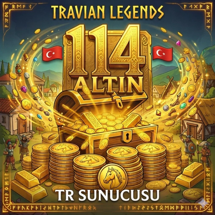 Travian Legends 114 Altın TR
