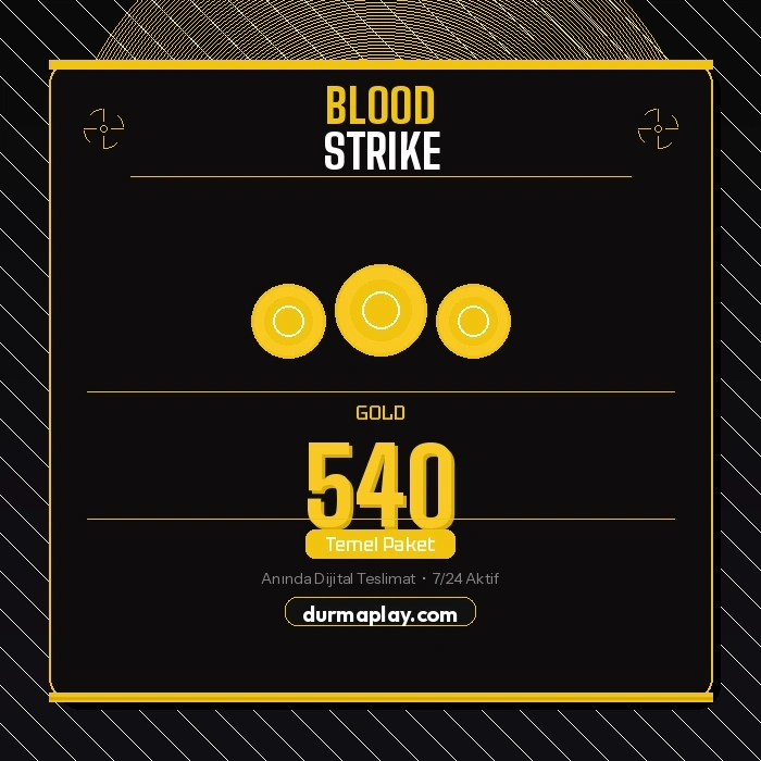 Blood Strike 500 + 40 Qızıl TR