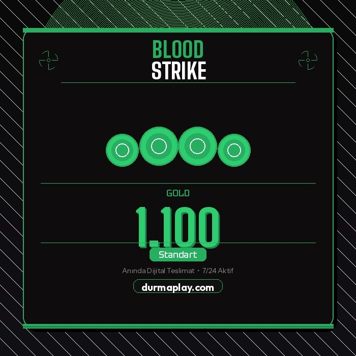 Blood Strike 1.000 + 100 Qızıl TR