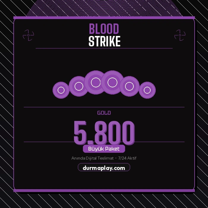 Blood Strike 5.000 + 800 Qızıl TR