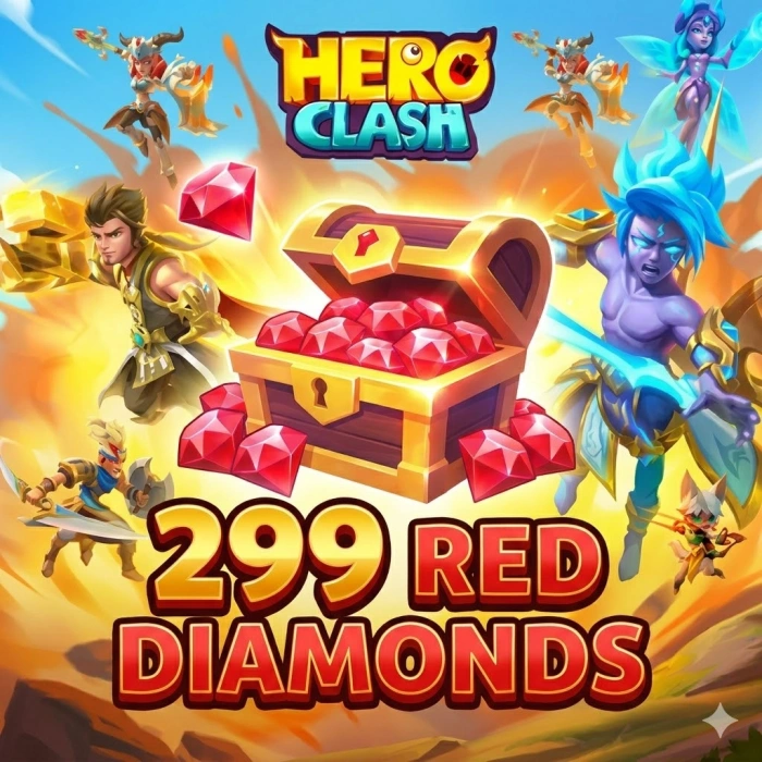 HERO CLASH 299 Red Diamonds