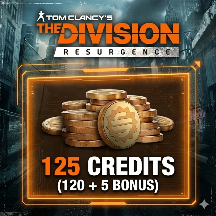 125 Credits (120 + 5 Bonus)