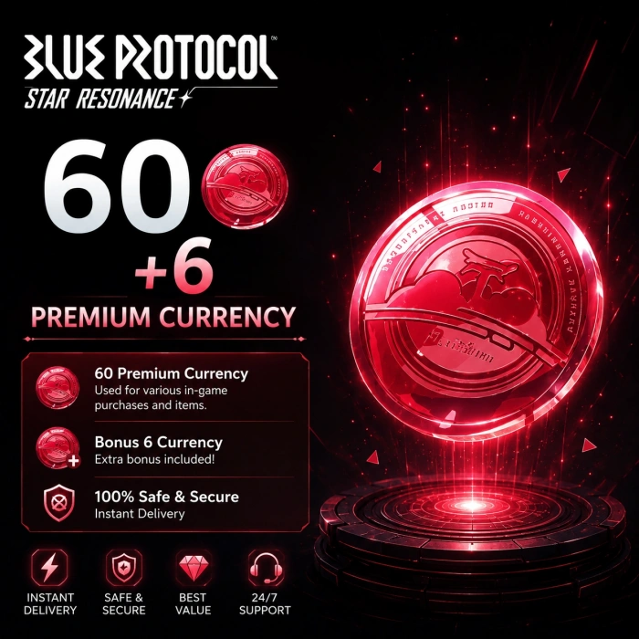 60 +6 Rose Gem