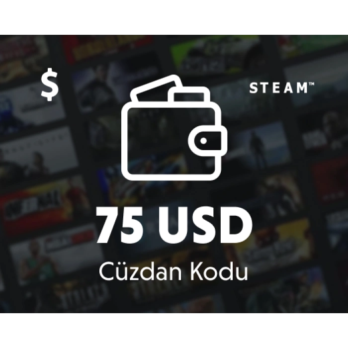 Código de billetera Steam de 75 USD