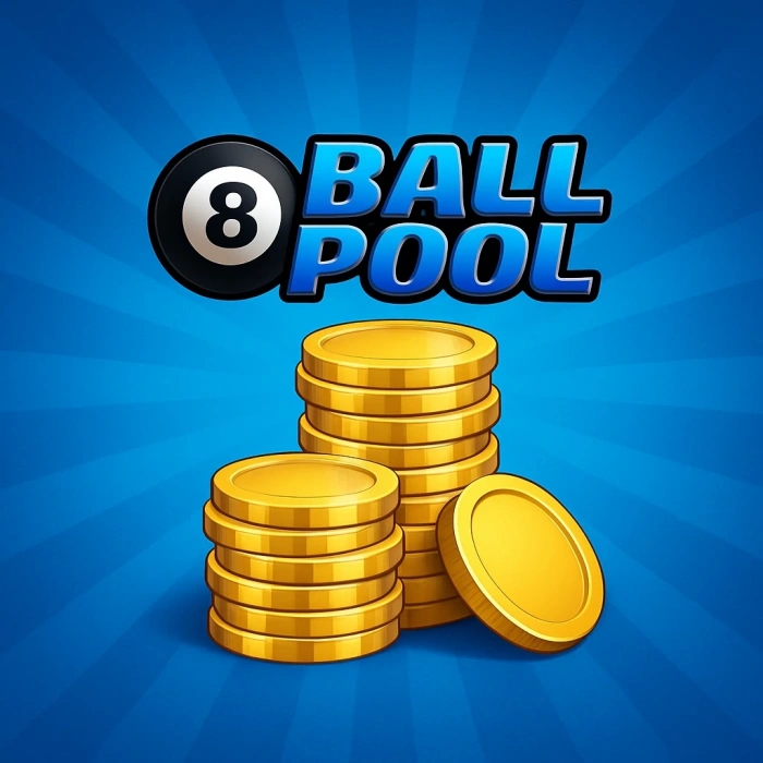 8 Ball Pool Stack of Coins