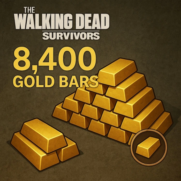 The Walking Dead: Survivors 8400 Gold Bar