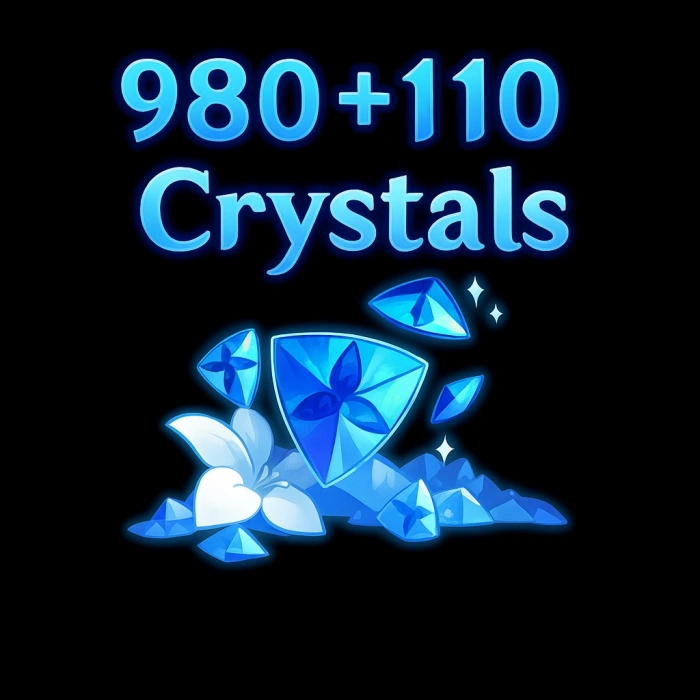 Genshin Impact 1090 Genesis Crystal