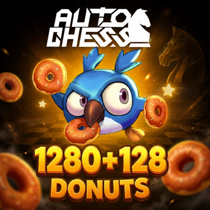 Auto Chess 1280 + 128 Donuts