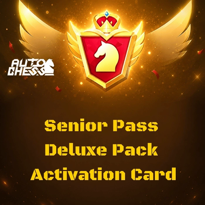 Auto Chess Senior Pass Deluxe Pack Activation Card