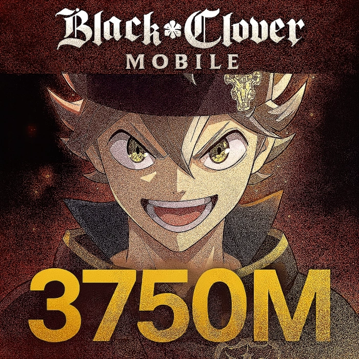 Black Clover Mobile 3750 M
