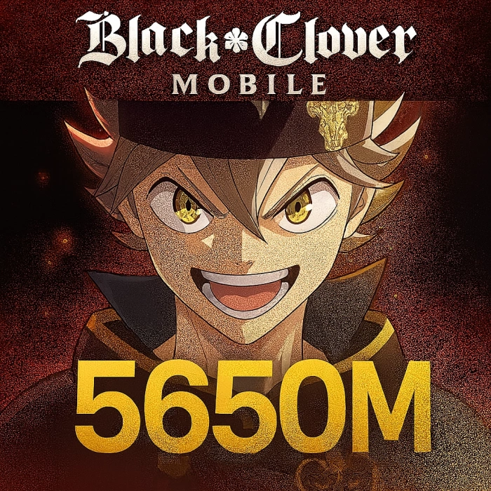 Black Clover Mobile 5650 M
