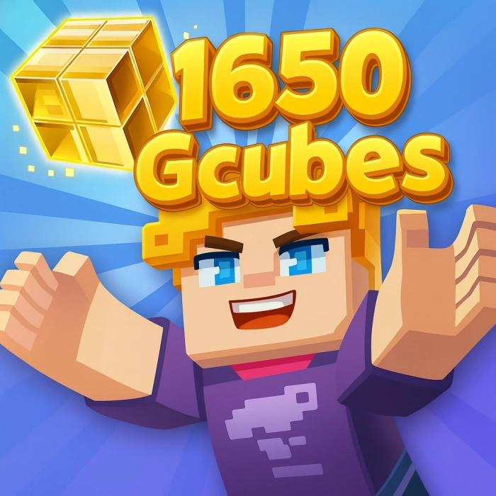 Blockman Go 1650 Gcubes