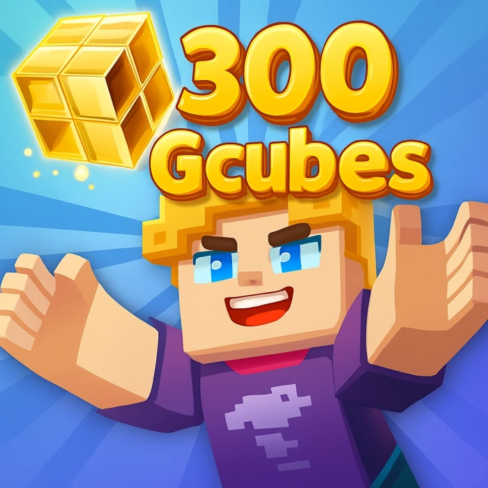 Blockman Go 300 Gcubes
