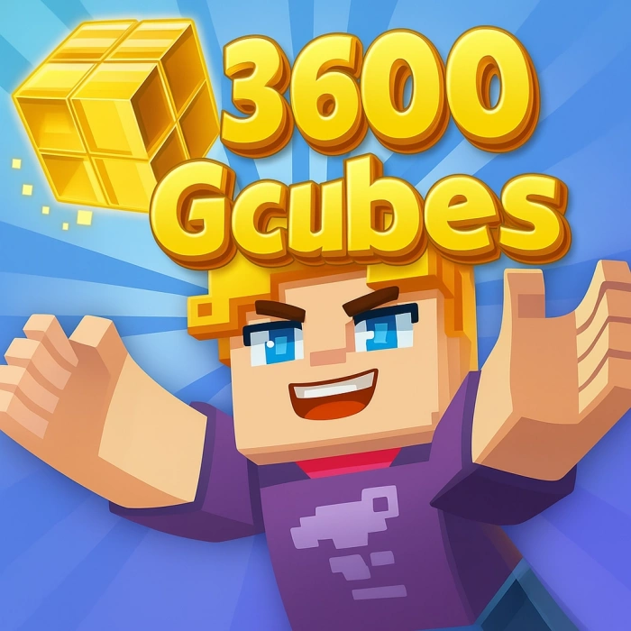Blockman Go 3600 Gcubes